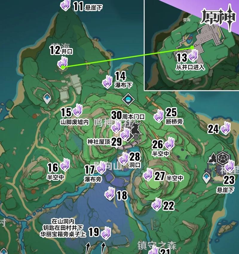 原神24新手攻略（快速提升等级、抽取强力角色、掌握战斗技巧，助你畅玩原神）